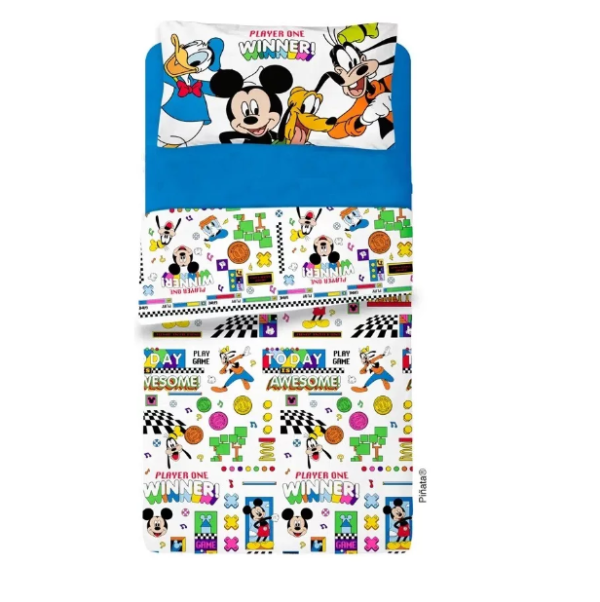 Juego de sabanas 1 1/2 piñata de Mickey
